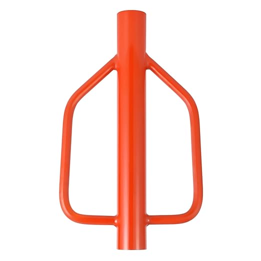 18LB Fence Post Driver with Handles, 3" Diameter t Post Pounder, Heavy Duty Carbon Steel for u Channel, Farm Fencing Wooden Post