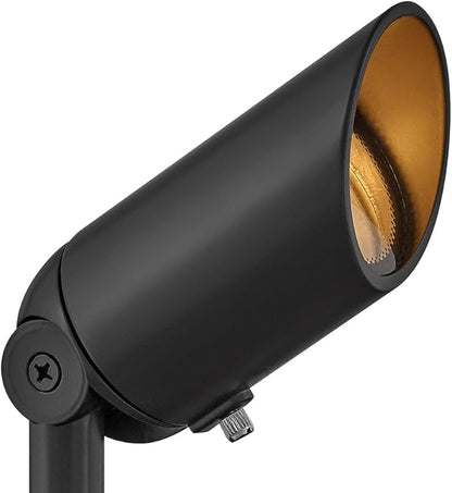 Hinkley 1536SK-LMA30K LumaCORE 3K Variable Output 12v LED Spot Light - 12 Distinct Lighting Combinations - Satin Black