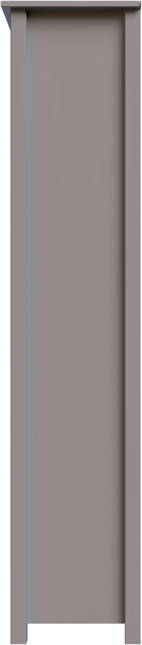 From the Tree Furniture Solid Pine Wood Bookcase – Tall Bookshelf with 4 Adjustable Shelves for Home, Office & Kids Room