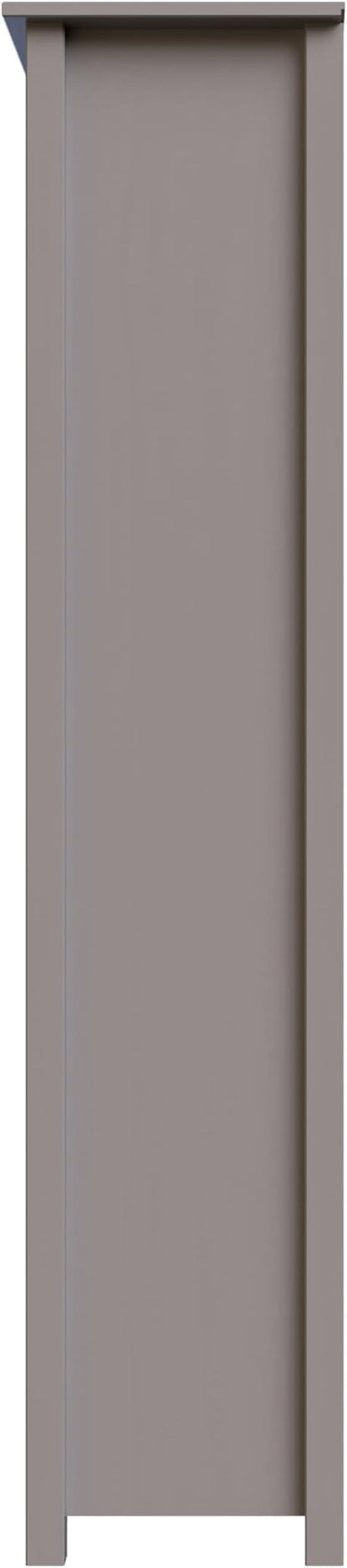 From the Tree Furniture Solid Pine Wood Bookcase – Tall Bookshelf with 4 Adjustable Shelves for Home, Office & Kids Room