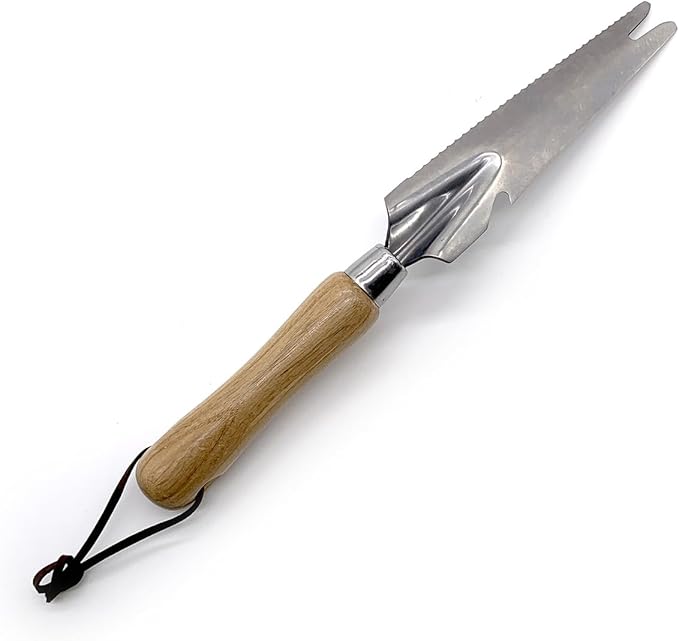Ferry Morse Premium Garden 5-in-1 Hand Tool Multi Weeder, Gardening Weeding Tool for Easy Weeder Removal, Planting
