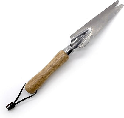 Ferry Morse Premium Garden 5-in-1 Hand Tool Multi Weeder, Gardening Weeding Tool for Easy Weeder Removal, Planting