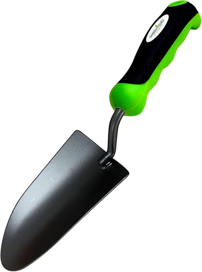 Garden Guru Heavy Duty Garden Trowel Hand Shovel for Gardening – Strong Carbon Steel - Rust Resistant – Ergonomic Grip – Perfect Trowel Garden Tool for Soil Digging (4 Pack) Transplanting Weeding