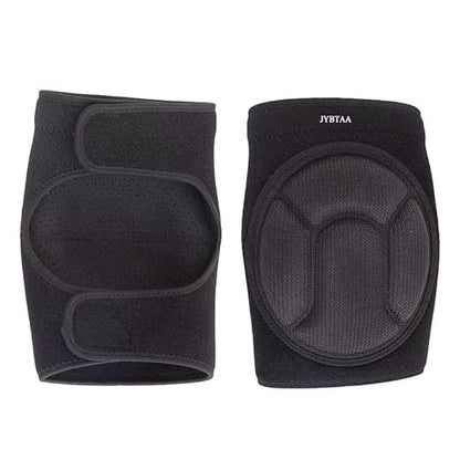 Plus Size Knee Pads For Cleaning Floors,Gardening, Women Pad With Soft Inner Liner, Adjustable Kneeling Suitable Garden,Flooring Yard, Mechanic for Christmas,Black XL (1 Pair)