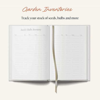 Yop & Tom Gardening Journal - Plan, Track and Manage Your Garden Projects - Olive Green