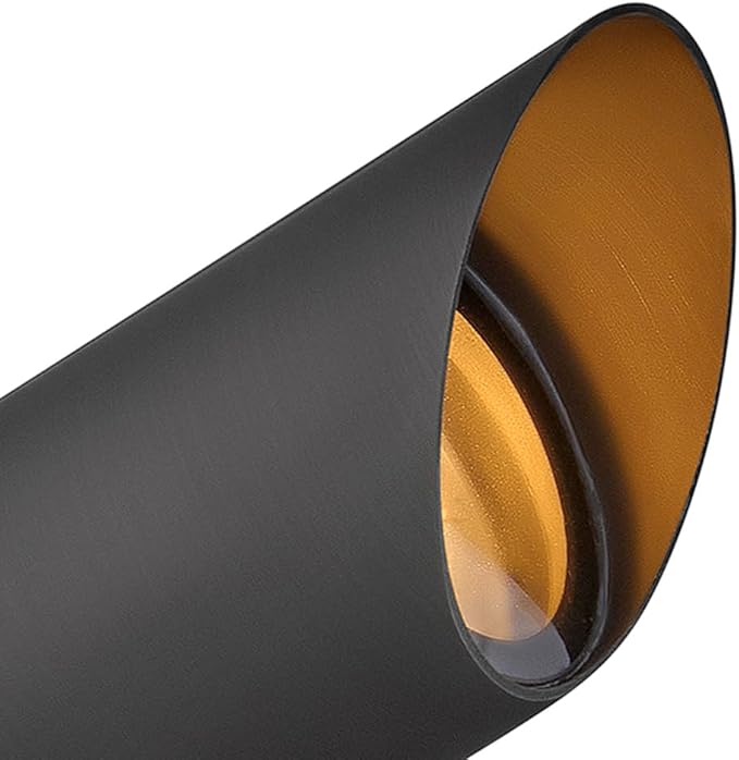 Hinkley Lumacore Hardy Island 12V Variable Output Led 2700K Spot Light, Low Voltage Brass Satin Black