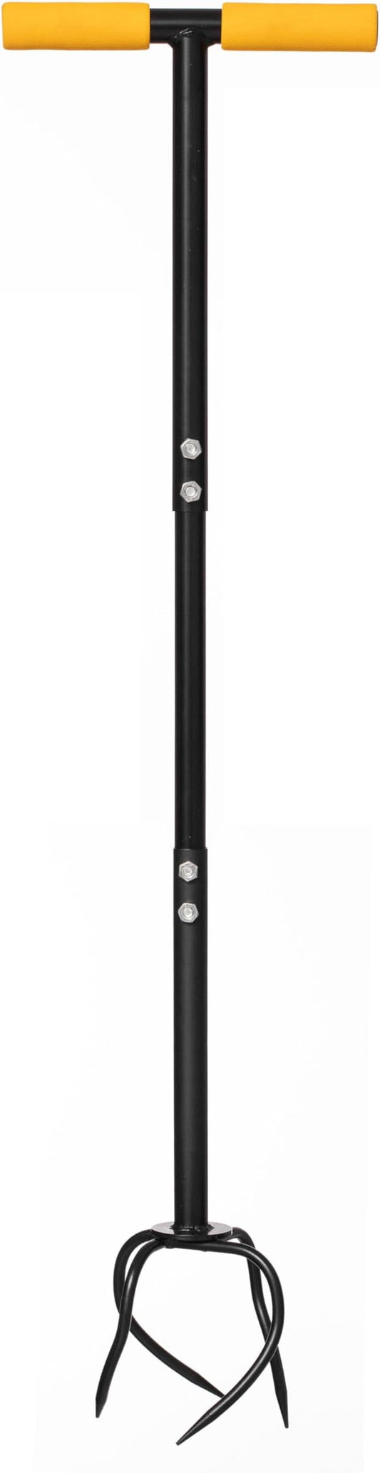 Gardenised 40-inch Lawn Twist Tiller - Soil Aerating Tool for Lawn Care, Yard and Garden Health - Perfect for Compact Soil, Grass Aeration, Lawn Revitalization with Comfortable Soft Sponge Grip