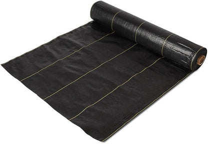 Dewitt SBLT4300 Sunbelt Woven Weed Barrier Landscape Fabric Ground Cover, 4-Foot Width x 300 Feet (18 Pack)