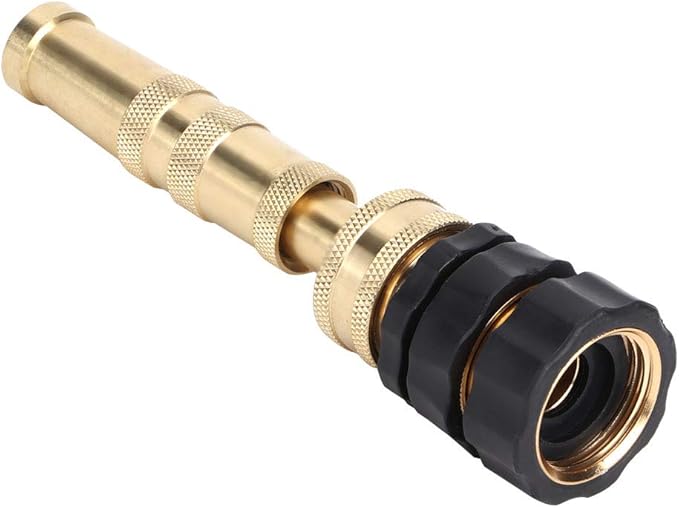 Brass Adjustable Hose Nozzle Water Hose Nozzles for Garden Sprayer Accessories