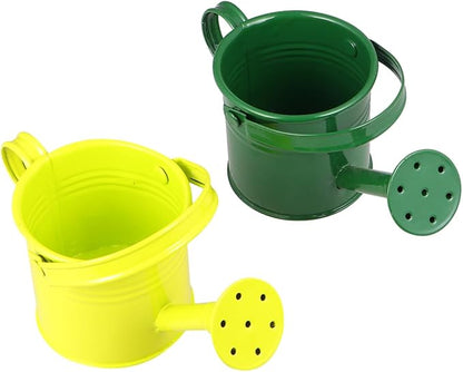 COHEALI 2pcs Iron Watering Cans for Modern Design Large Opening for Easy Refill Safe Material for Indoor and Outdoor Plant Gardening and Home Decoration