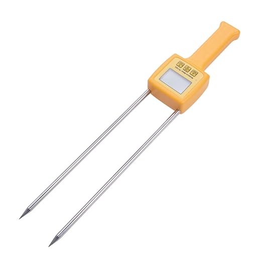 TK100S Digital Moisture Meter Portable Grain Moisture Meter for Corn, Wheat, Rice, Beans, Wheat Flour