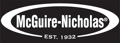 McGuire-Nicholas - 1MN-350 Tuff Shell Knee Pads | Lightweight Ergonomic Design Lined with High Density EVA Foam | All-Weather Knee Pads for Flooring, Construction, Painting, Welding, Plumbing,black