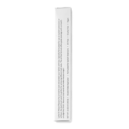 GladGirl Lashe EnMasse Mascara for Eyelash Extensions, Oil Free Mascara with Dual-Brush Wand, Made in the USA, Vegan and Hypoallergenic