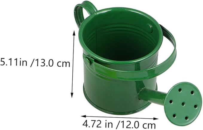 COHEALI 2pcs Iron Watering Cans for Modern Design Large Opening for Easy Refill Safe Material for Indoor and Outdoor Plant Gardening and Home Decoration