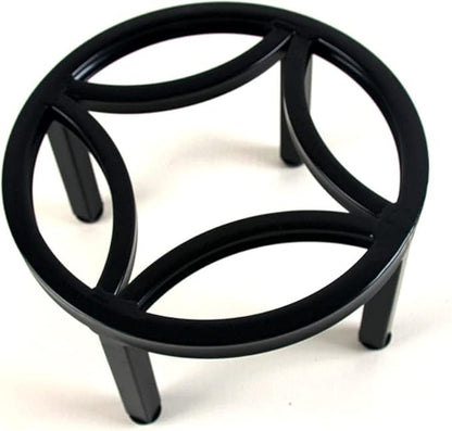 Zhongma Set of 3 Metal Plant Stand for Heavy Potted Plant for Home Indoor and Outdoor, 220 LBS Capacity & Heavy Duty Construction, Sturdy Plant Riser without Installation Required