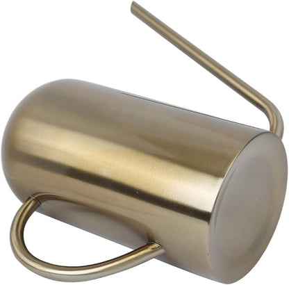 1.5L Watering Can Indoor Plants, Stainless Steel Watering Can with Long Spout Irrigation Tool Modern Style for Indoor Outdoor House Plants Flower