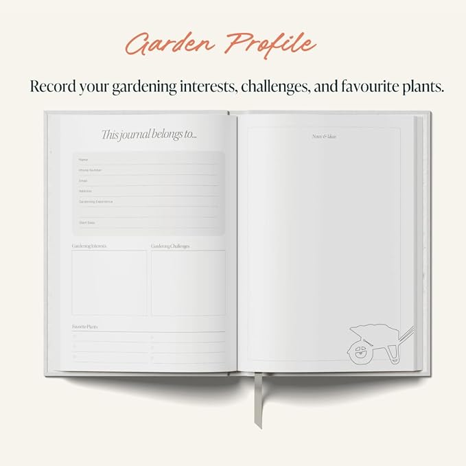 Yop & Tom Gardening Journal - Plan, Track and Manage Your Garden Projects - Blossom