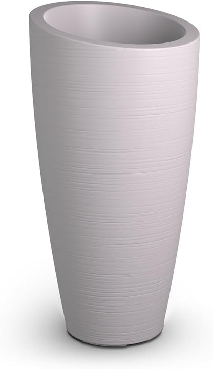 Mayne Modesto 32-Inch Tall Planter – Weather-Resistant Planter for Flowers – Durable Indoor/Outdoor Design for Patio, Porch, or Entryway