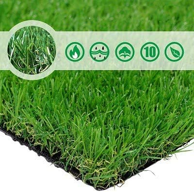 Petgrow Pet Pad Artificial Grass Turf 5.5'x6.5' - Realistic Thick Synthetic Fake Grass Mat for Outdoor Garden Landscape Dog Faux Grass