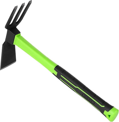 15 inch Garden Hoe and Cultivator Hand Rake Durable and Comfortable Handle Garden Tool