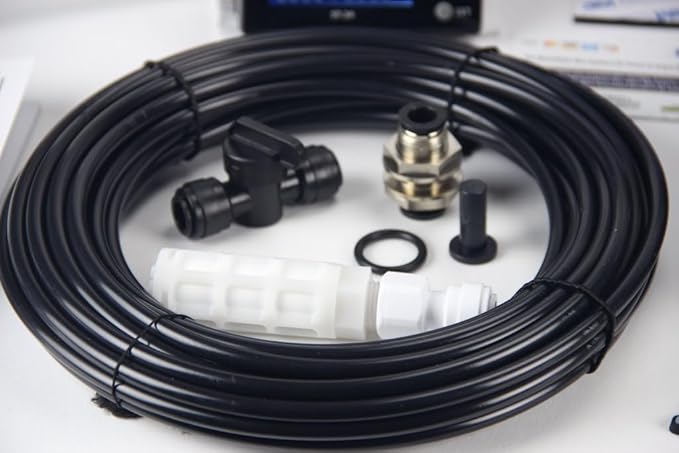 MistKing – Advanced Misting System (3/8” Backbone), 5th Gen | Used by Zoos, Institutions & Hobbyists | Expandable to 70 Nozzles | Fine Mist | 50 Micron Droplets | Upgraded Timer & Components |