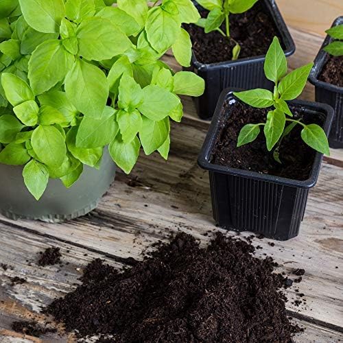 Minute Soil Bulk Coconut Coir Block 4-Pack – OMRI Listed for Organic Use – 48 lb Compressed Grow Medium – Expands with Water – Gardening, Beds, Containers