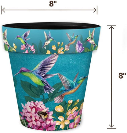 Briarwood Lane Springtime Hummingbirds Small Planter