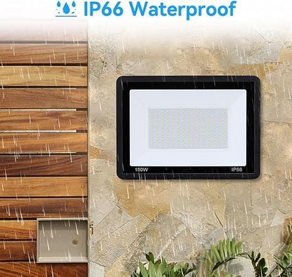 4Pack-100W 11000LM Super Bright LED Flood Light with Excellent Color Restore Ability - Waterproof, Shatterproof, Energy Saving - Perfect for Indoor and Outdoor Use