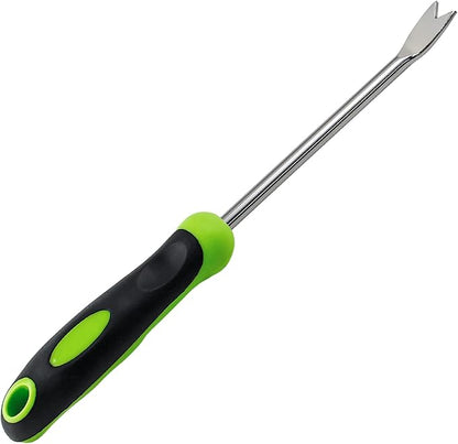 Dandelion Weeder Puller Tool with Soft Handle, Stainless Steel Garden Weed Remover Tool Weed Puller Tool Garden Weeder for Lawn Farmland Transplant Gardening Plant Tool