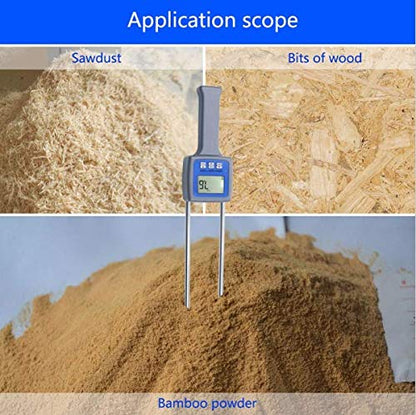 TK100W Wood Sawdust Powder Moisture Meter Water Content Tester