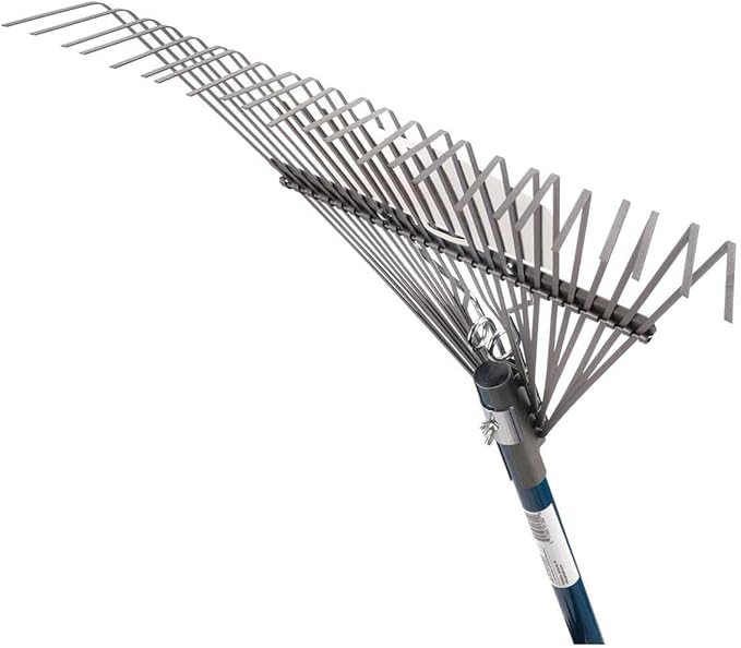 Gemplers 24-Tine Leaf Rake with Fiberglass Handle (1)