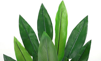 Artificial Bird of Paradise Plant 7 ft(84 in) Fake Palm Tree for Indoor Outdoor Modern Decor Faux Plants for Home Office Perfect Housewarming Gift with 20 Trunks Faux Leaves 1 Pack