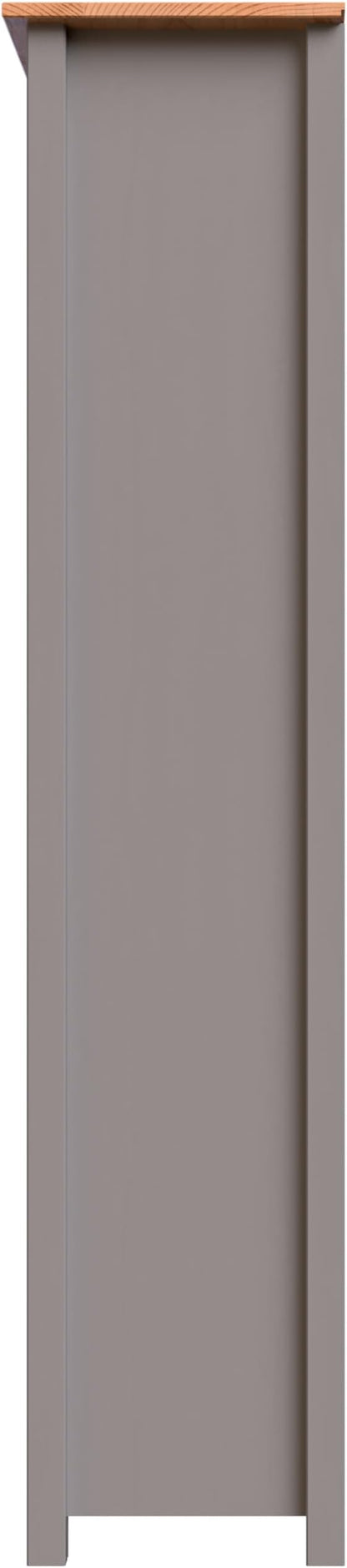 From the Tree Furniture Solid Pine Wood Bookcase – Tall Bookshelf with 4 Adjustable Shelves for Home, Office & Kids Room