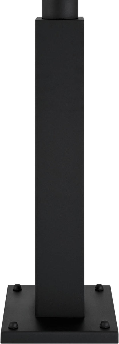 John Timberland Cantwell 76" High Black Outdoor Light Post