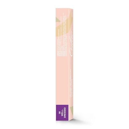 Oulac Matte Purple Eyeliner Pencil, Waterproof Retractable Eye Liner Pen, Smooth and Creamy Eye Makeup for Precision Application Vegan & Cruelty-Free, 08 Well-dressed