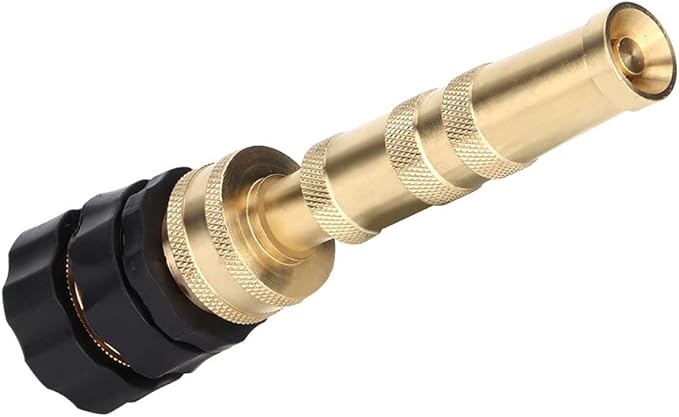 Brass Adjustable Hose Nozzle Water Hose Nozzles for Garden Sprayer Accessories