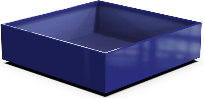 Plantercraft Powder-Coated Aluminum Planter Box - Square Cube - Metal All Weather | Indoor Outdoor | Made in USA | Fully Assembled