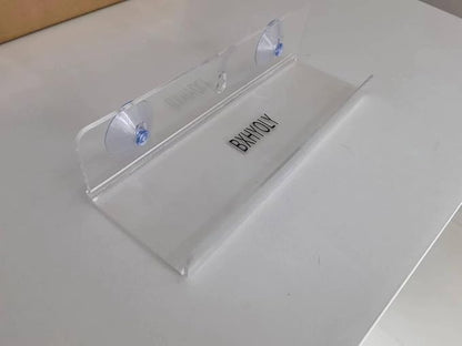 Acrylic Window Shelf Window Box Shelf Ledge Suction Cup Shelf Box (12 INCH)