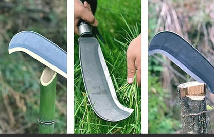 Billhook Brush Clearing Full Tang Machete Axe Sickle 17 in