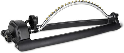 Amazon Basics Oscillating Sprinkler for Yard, One Size, 1-Pack, Black