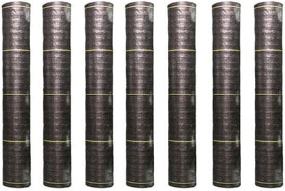 Dewitt 7-Pack Sunbelt Weed Barrier Fabric 3.2 oz, 4 x 300 Feet – Heavy-Duty Ground Cover Mat for Greenhouse Floors, Garden Rows, Raised Beds, Yard Gardening, and Outdoor Landscape Protection