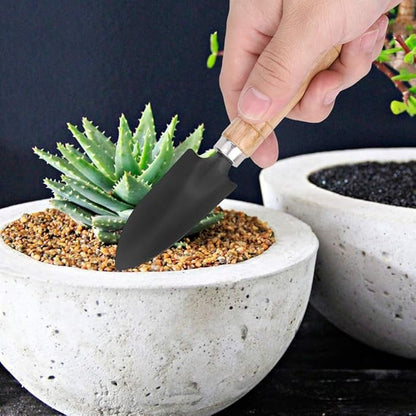 Small Garden Tools, 3pcs Mini Plant Gardening Tool Set Spade Claw Rake Shovel Flowers Planting Tools for Succulent, Bonsai, Pot Plants