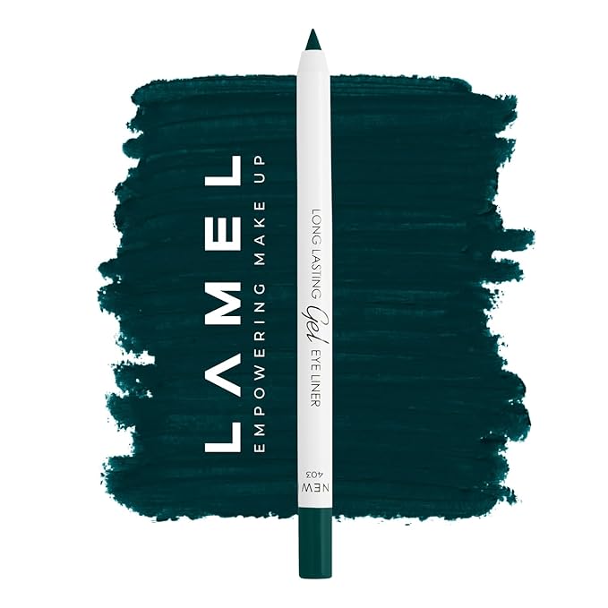 Long Lasting Gel Eyeliner Kajal - Smudgeproof & Waterproof - High Pigment Formula for Vibrant Eye Look - with Intense Color Payoff & Easy Application, 403-1.4g/0.05oz