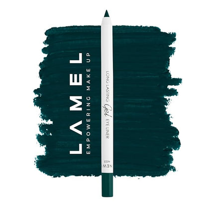 Long Lasting Gel Eyeliner Kajal - Smudgeproof & Waterproof - High Pigment Formula for Vibrant Eye Look - with Intense Color Payoff & Easy Application, 403-1.4g/0.05oz