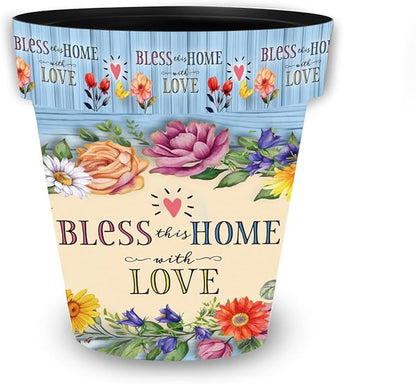 Briarwood Lane Bless This Home with Medium Love Planter