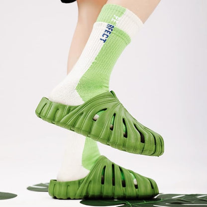 Optigard Monstera Slippers for Women and Men,Monstera EVA Thick Sole Pillow Slippers,Non Slip Quick Drying Breathable Beach Monstera Slides
