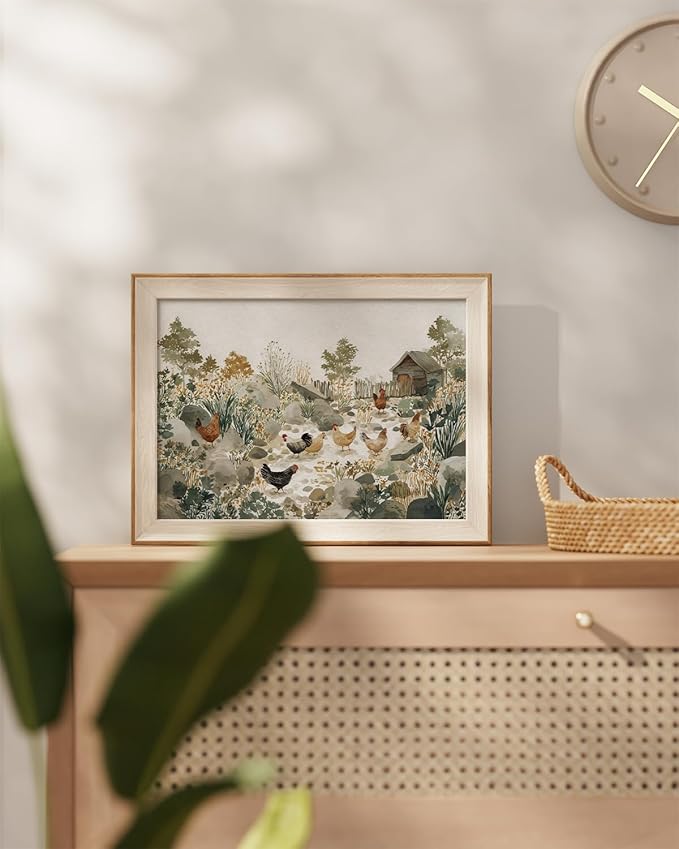 InSimSea Framed Wall Art laohauxin-kuanbiankuang0122 HK1313 16" L x 12" W