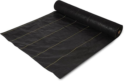 Dewitt SBLT4300 Sunbelt Woven Weed Barrier Landscape Fabric Ground Cover, 4-Foot Width x 300 Feet (3 Pack)
