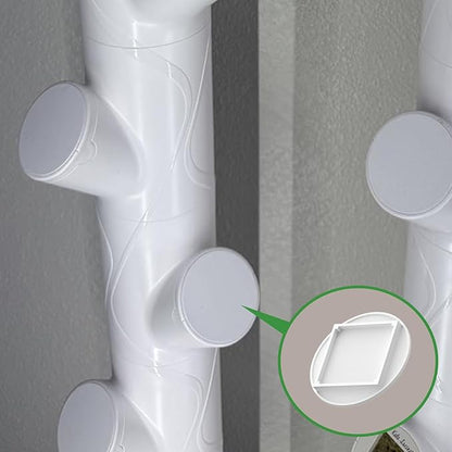 10 PCS White Pod Caps Compatible with Gardyn (The Caps go on top of yPod)，3D Printed Covers