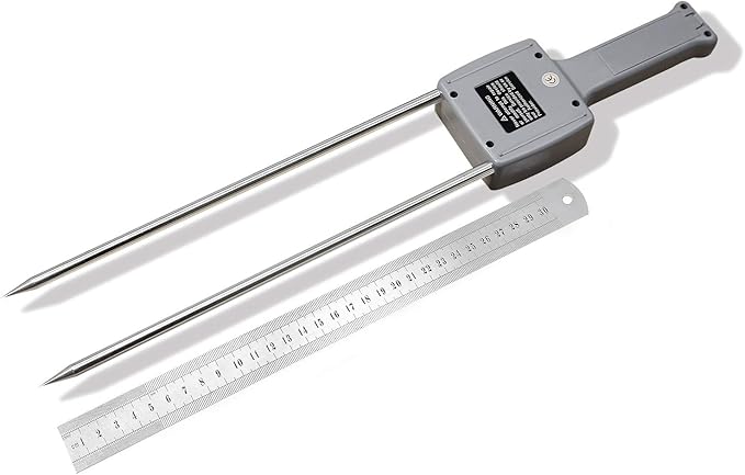 Portable Hay Moisture Meter for Alfalfa, Leymus Chinensis, Orchard Grass, Pennisetum Gydridum, Guinea Grass, Clover, Soapwort, Wheat Straw and other Hays
